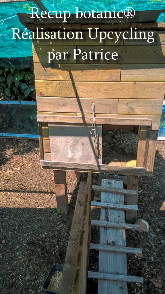 Poulailler en planche de Récup_botanic®_realisation upcycling par Patrice2