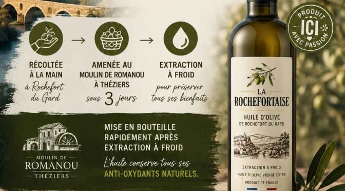 La Rochefortaise : Une huile d’olive locale, solidaire et écoresponsable !